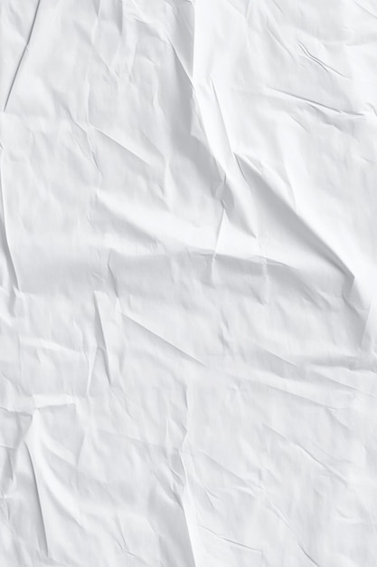 Photo a stunning minimalist depiction of a white crinkled texture