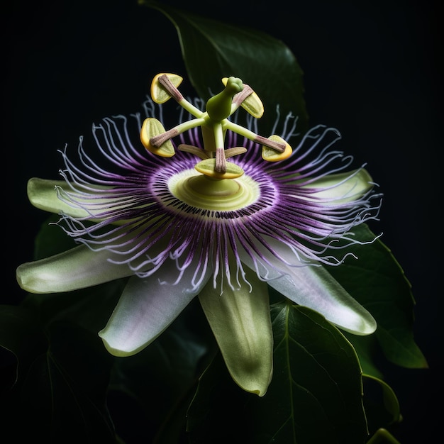 Stunning Passionflower A Highdefinition Studio Photoshoot