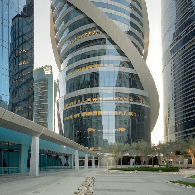 A stunning photo of Qatar attractive structural Buildings scenery