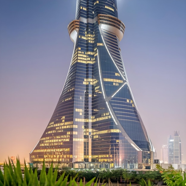 A stunning photo of Qatar attractive structural Buildings scenery