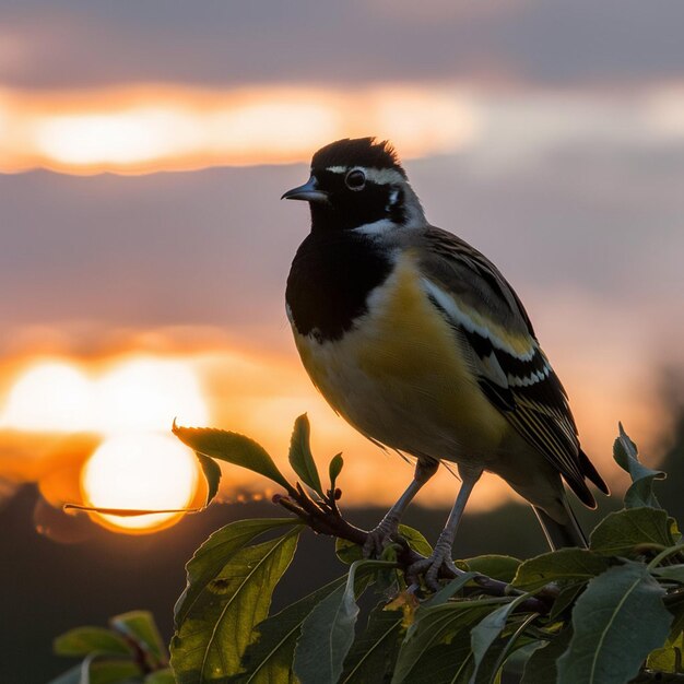 A stunning photograph of a female bobolink bird