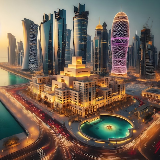 Stunning Photography of Doha Capital City of Qatar