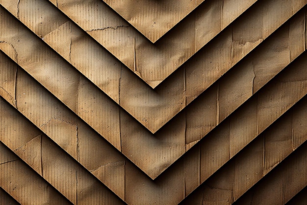 Stunning Presenting Brown striped cardboard background with horizontal lines seamless pattern