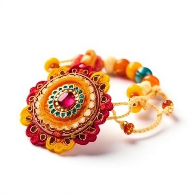 Stunning Rakhi Designs with a White Background