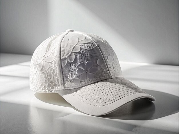 Photo stunning and realistic beautiful cap mockup for professional branding