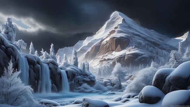 Stunning Snowy Images and Icy Scenery