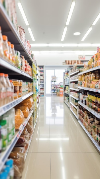 Stunning Supermarket Blurred Backgrounds for Your Creative Projects