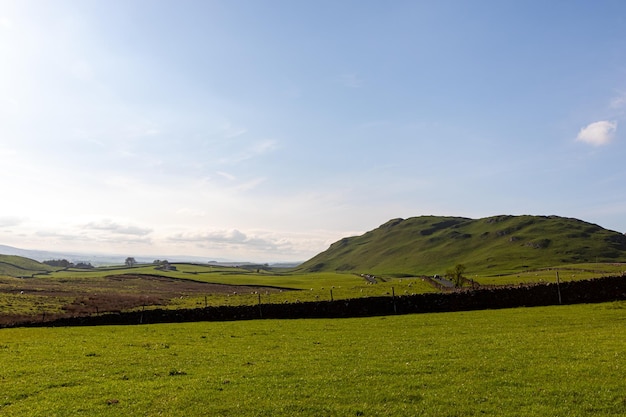 Stunning view footage of the landscape