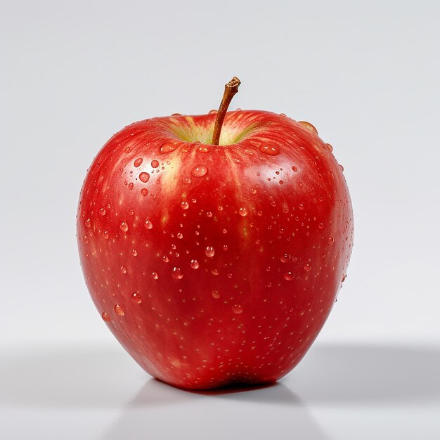 Stylish Apple Photorealistic Stock Photography