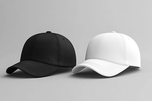 Stylish Blank Baseball Cap Mockup for Clothing Line Branding and Design Showcase