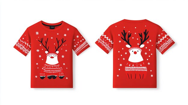 Photo stylish christmas shirt for everyone