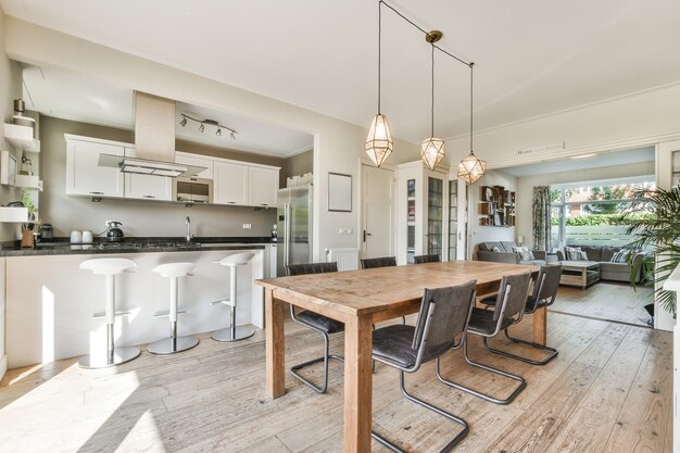 Stylish dining room