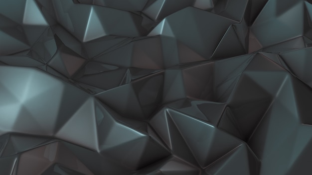 Stylish gray crystal background. 3d illustration, 3d rendering.