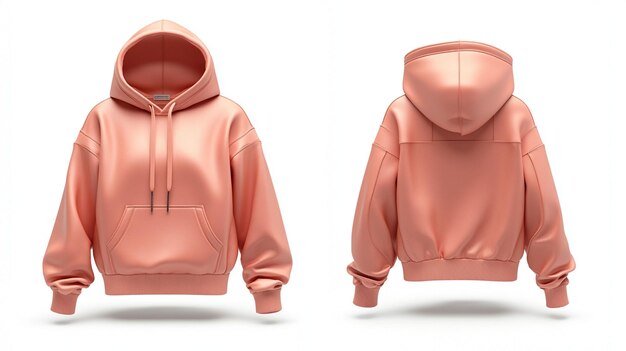 Photo stylish hoodies mockup