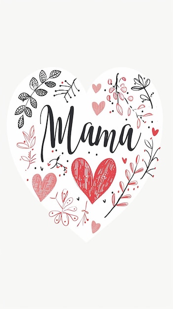 Photo stylish love happy mothers day typography