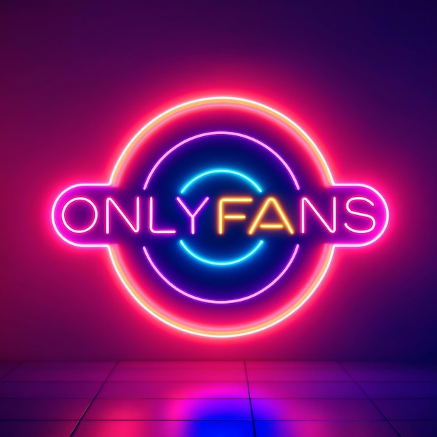 Photo stylish onlyfans logo with modern design