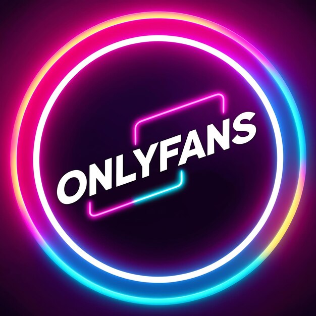 Photo stylish onlyfans logo with modern design