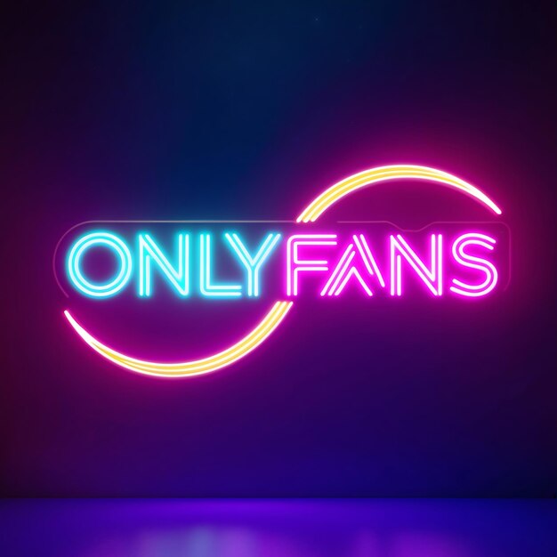 Photo stylish onlyfans logo with modern design