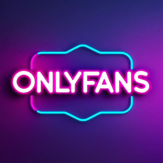 Photo stylish onlyfans logo with modern design