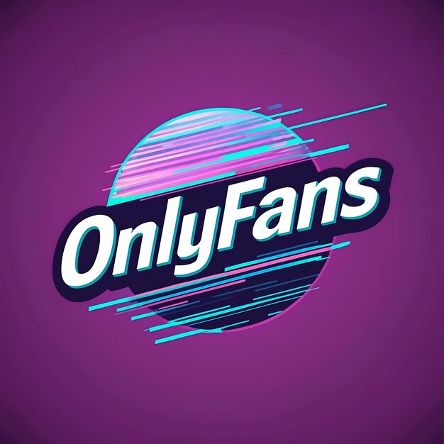 Photo stylish onlyfans logo with modern design