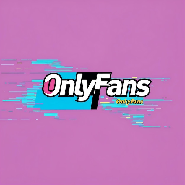 Photo stylish onlyfans logo with modern design