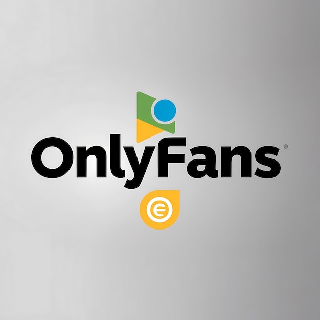 Photo stylish onlyfans logo with modern design