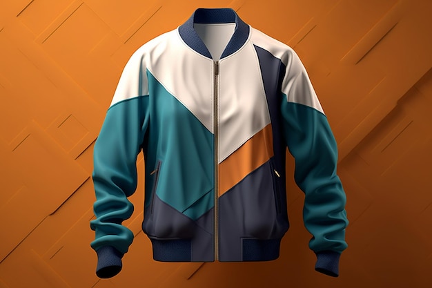 Stylish Raglan Jacket Mockup for Clothing Line