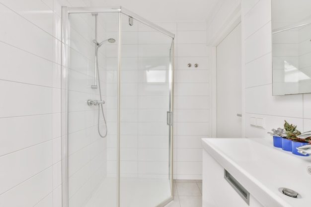 Stylish shower tall