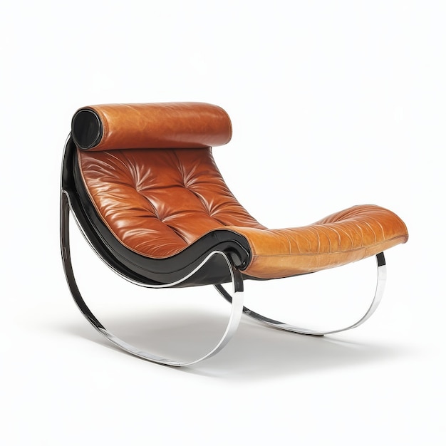 The stylish Transat chair offers a perfect spot for unwinding in minimalist surroundings