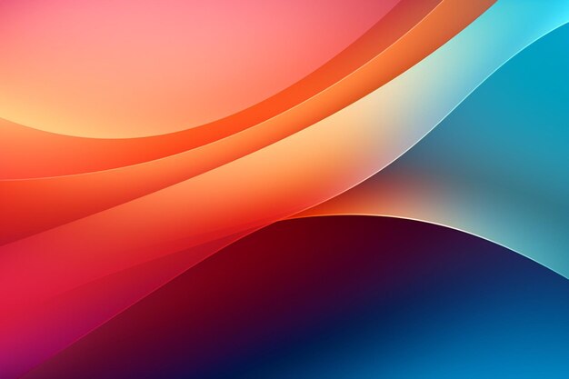 A stylized diffused gradient of light coloured minimalist abstract background