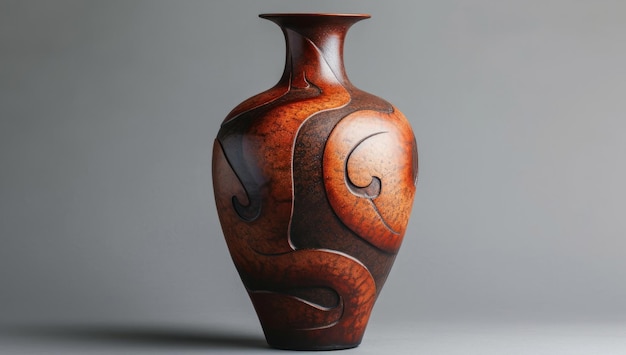 Stylized Elegance Elegant Tall Pottery Vase