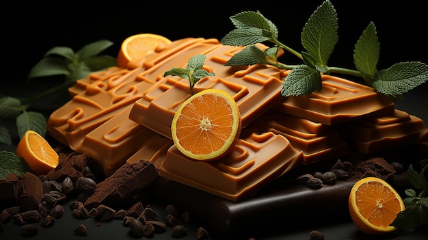 Stylized Orange Chocolate Flavor AR 169