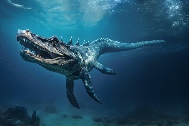 Styxosaurus Cretaceous marine dinosaur Dinosaur with a large head and long tail