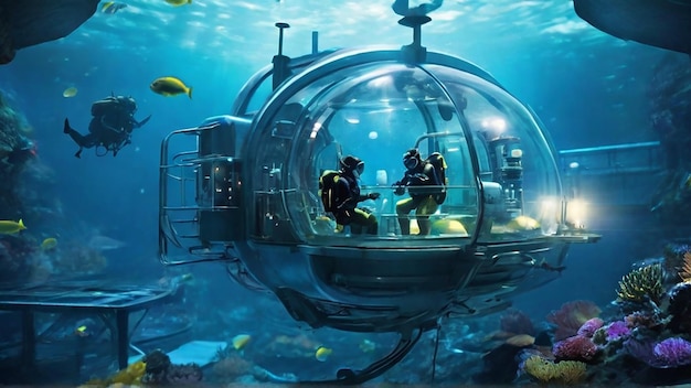 Subaquatic Research Station