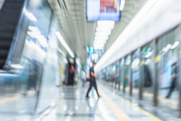 Subway and platform