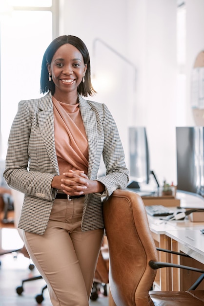 Success is my only goal Cropped portrait of an attractive mature businesswoman standing in her office