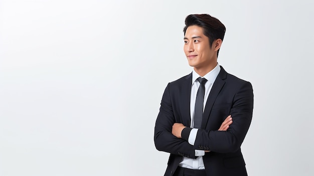 Successful Asian Businessman in Professional Setting