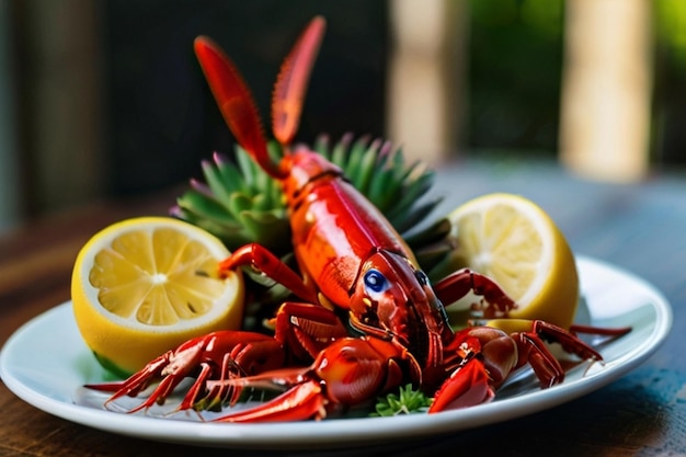 Succulent Crawfish Platter