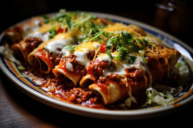 Succulent Enchilada Extravaganza