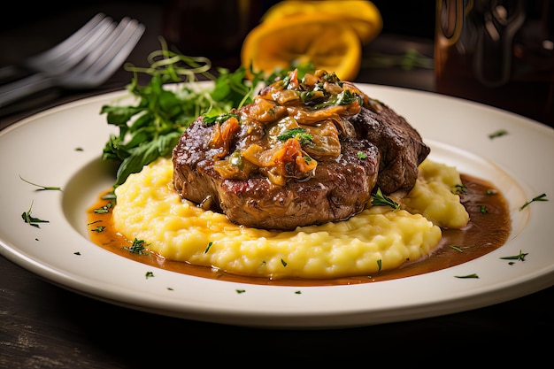 Succulent Ossobuco Delight in Italy