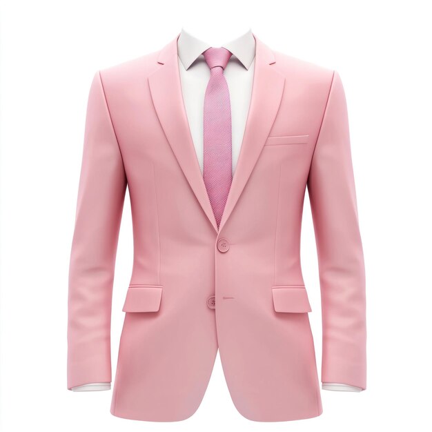 A suit with a tie clothing jacket style