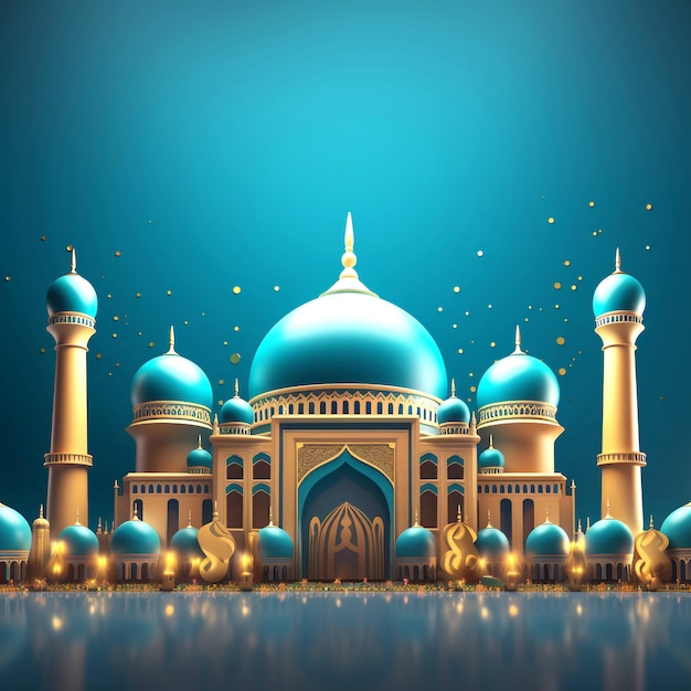 A Suitable Eidal Adha Background Design