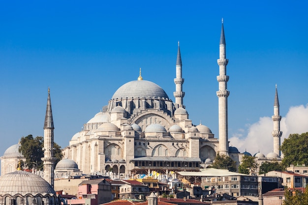 The Suleymaniye Mosque is an Ottoman imperial mosque in Istanbul, Turkey. It is the largest mosque in the city.