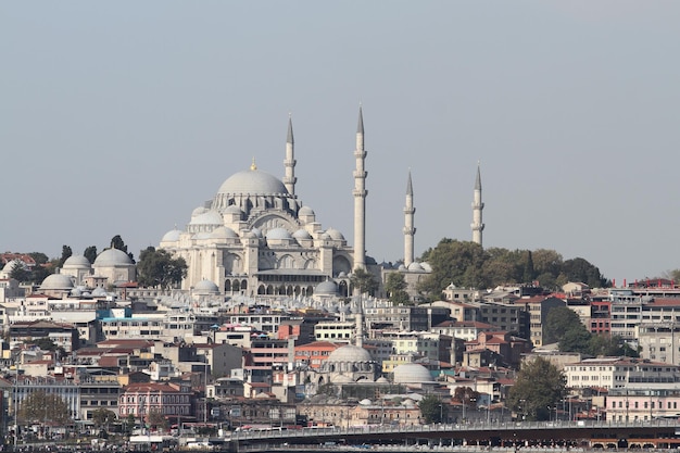 Suleymaniye Mosque in Istanbul City