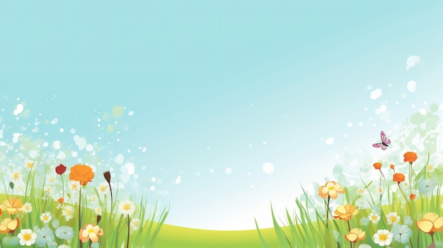 summer background illustration