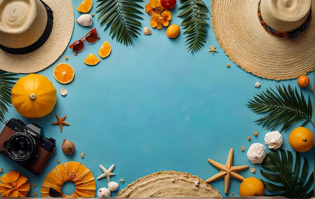 summer background tropical beach design