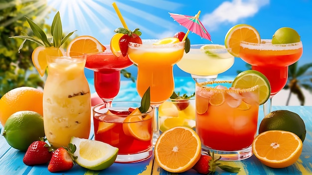 Summer cocktails