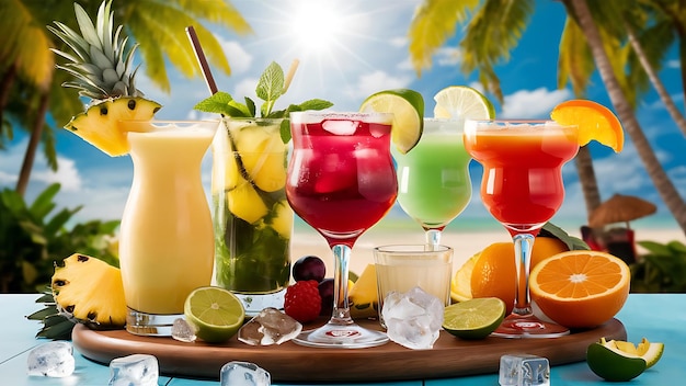 Summer cocktails