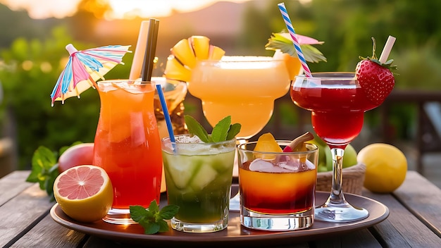 Summer cocktails