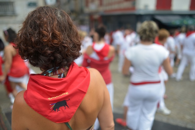 The Summer festival (Fetes de Bayonne), in Bayonne